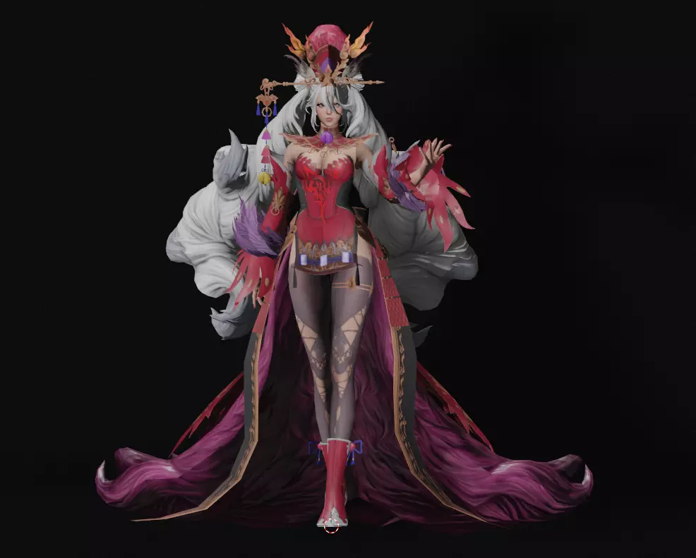  Character  3 - Game Ready Low-poly 3D model_0