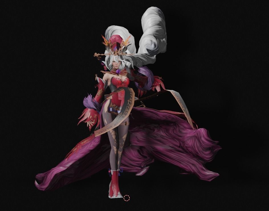  Character  3 - Game Ready Low-poly 3D model_3