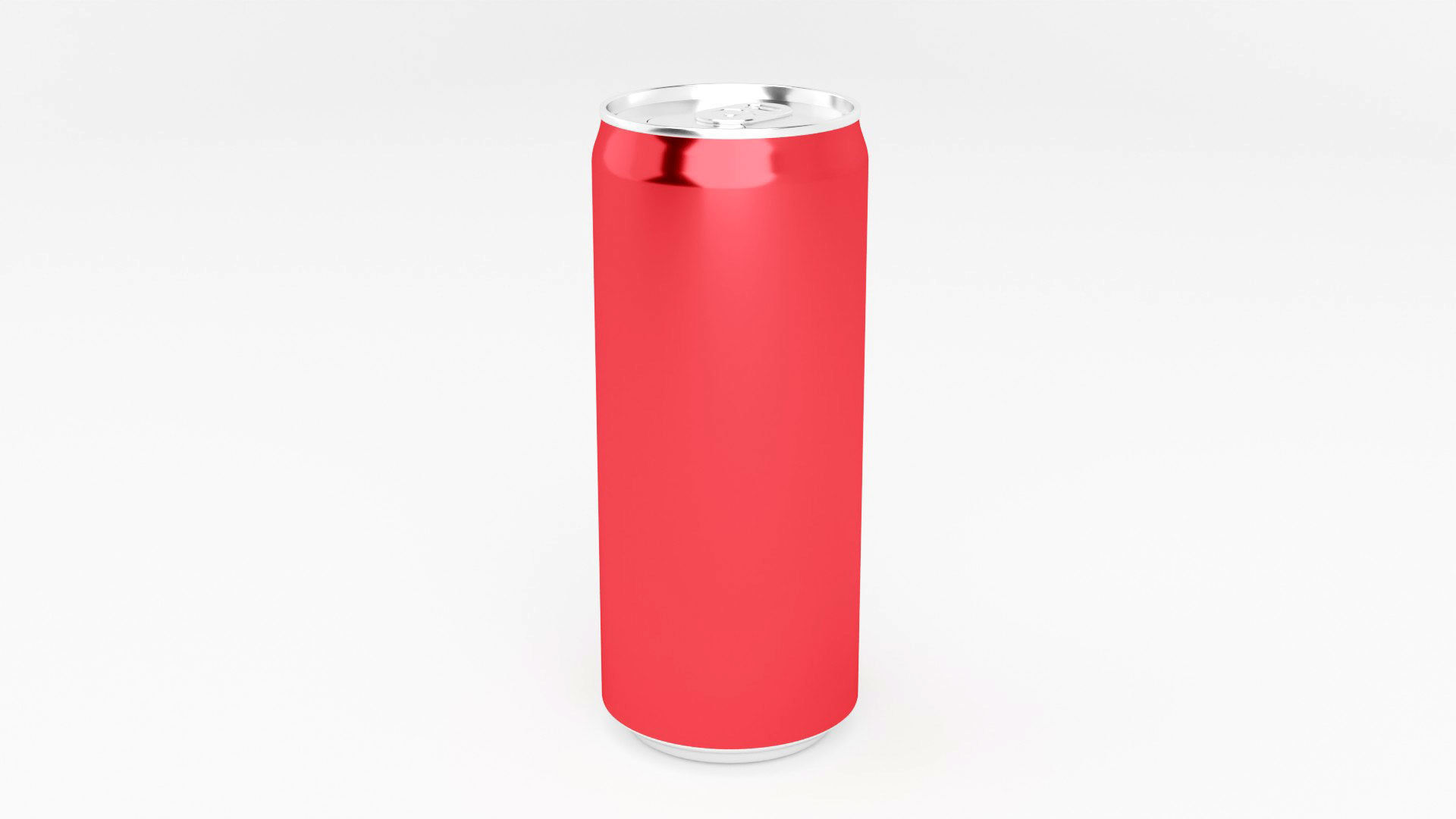 Metallic drink tin 3d model  Low-poly 3D model_19