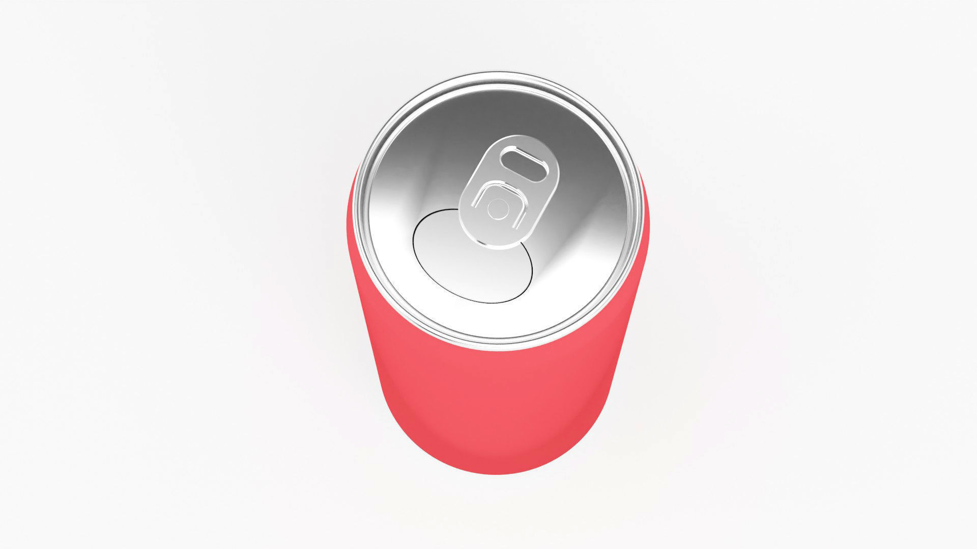 Metallic drink tin 3d model  Low-poly 3D model_11