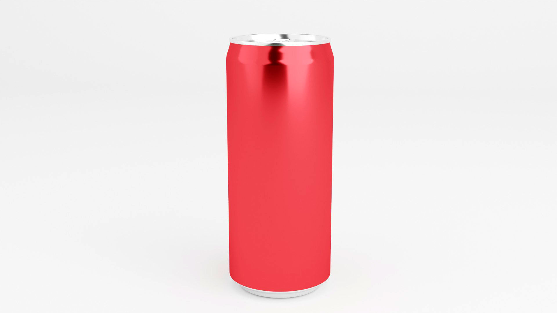 Metallic drink tin 3d model  Low-poly 3D model_31