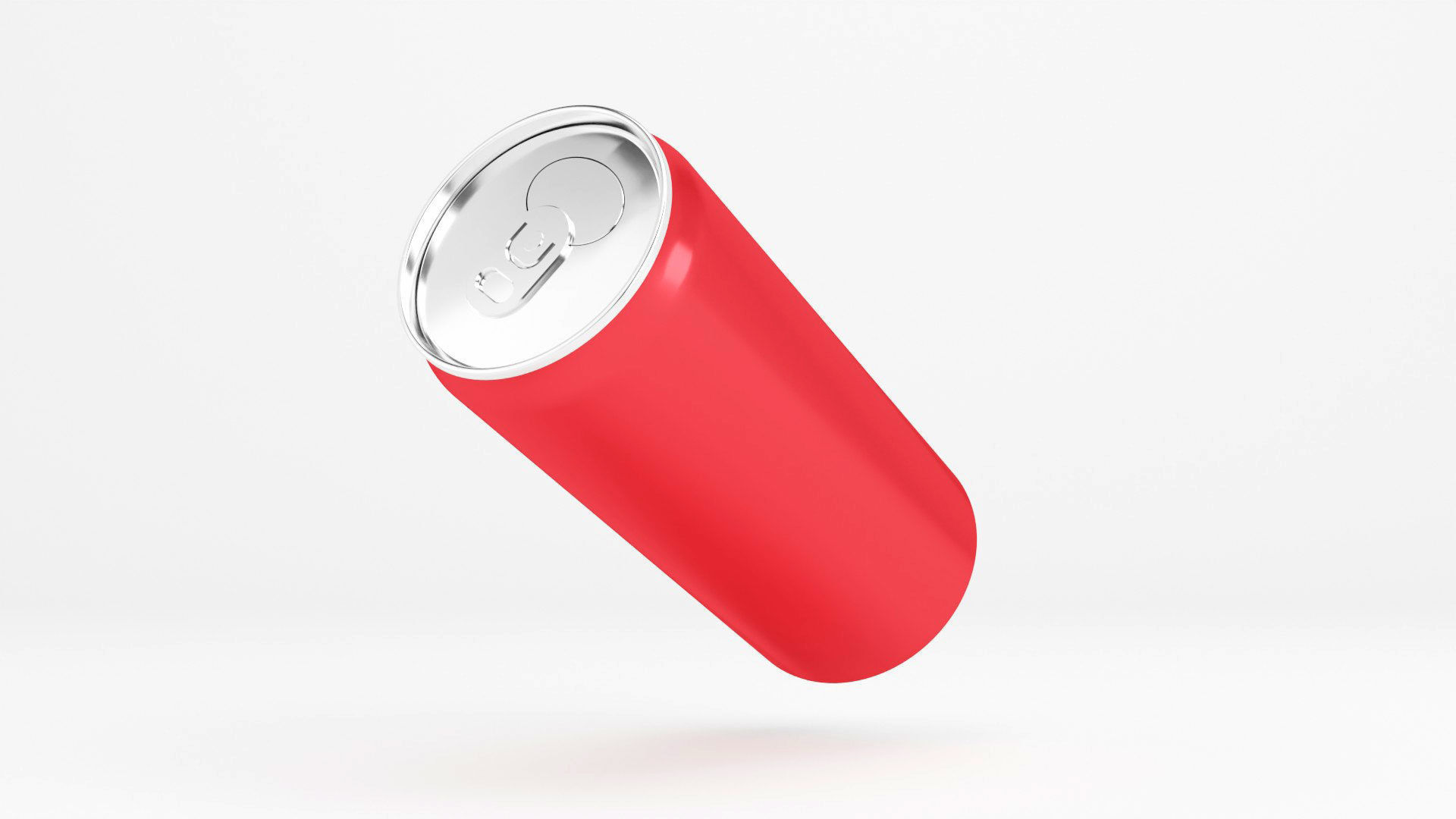 Metallic drink tin 3d model  Low-poly 3D model_35