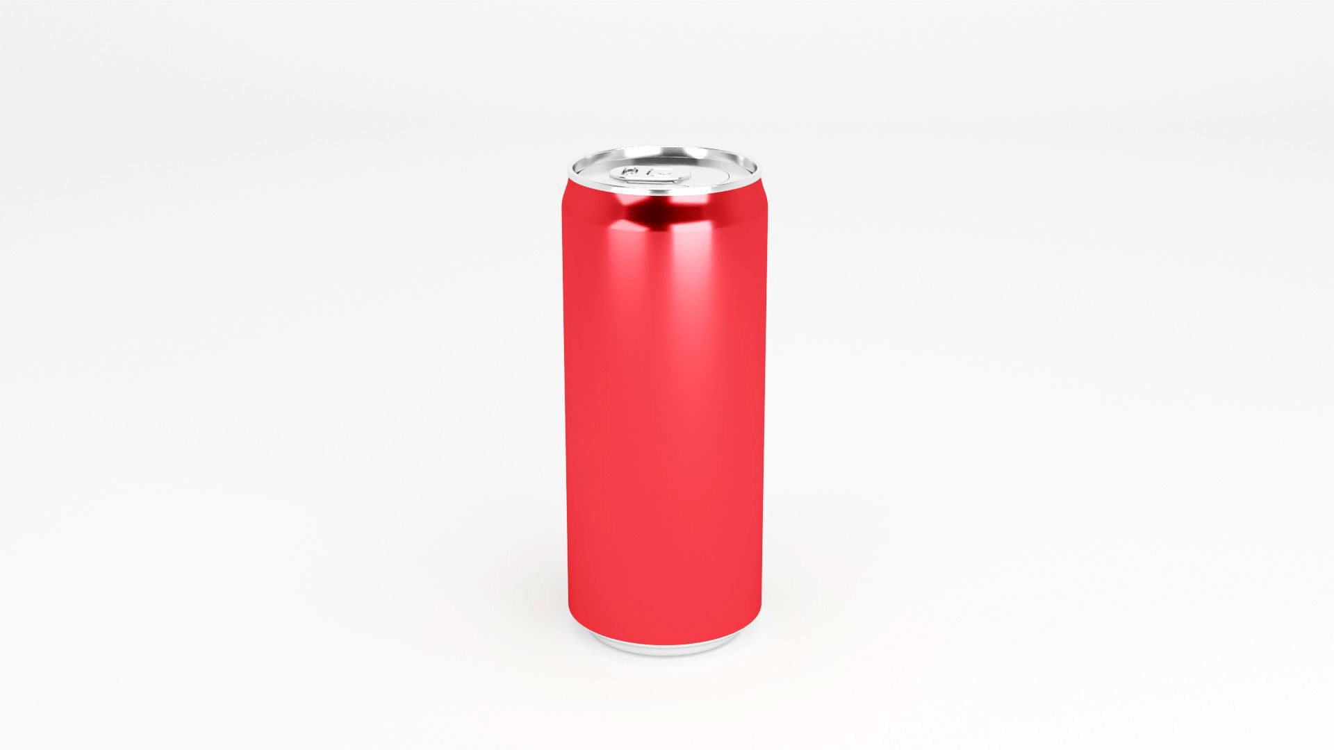 Metallic drink tin 3d model  Low-poly 3D model_28