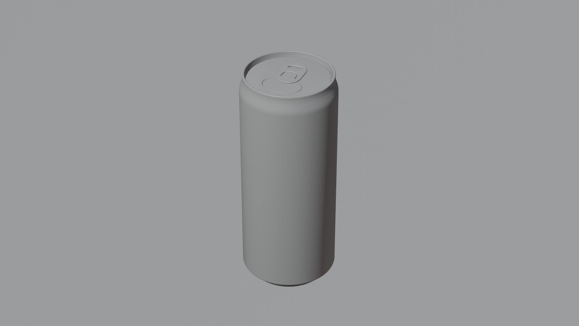 Metallic drink tin 3d model  Low-poly 3D model_13
