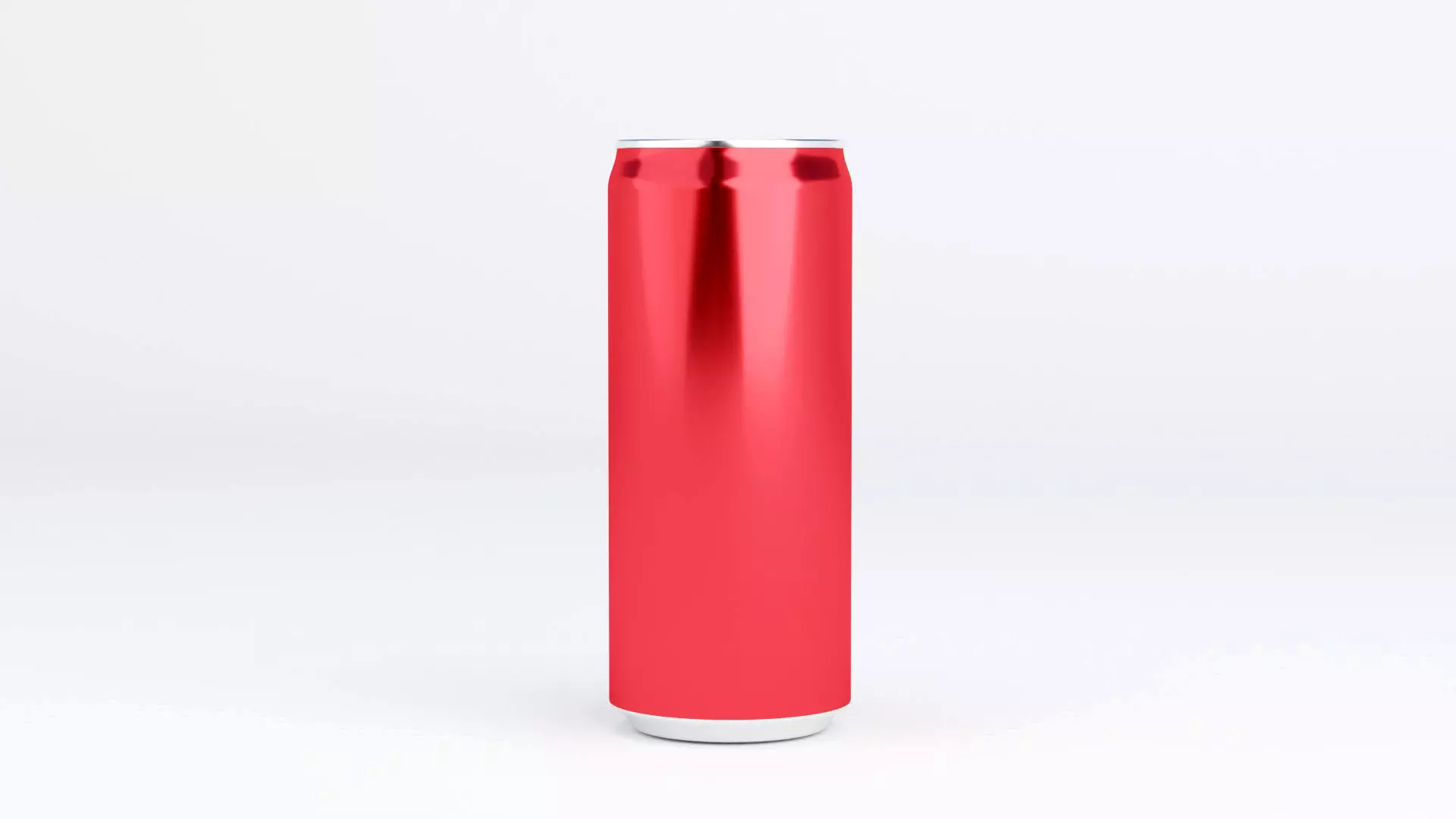 Metallic drink tin 3d model  Low-poly 3D model_0