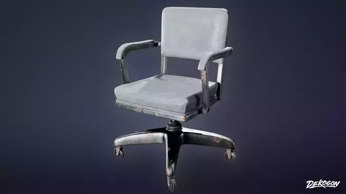 SUBURBS - Chair Set 05 - LOW POLY AND NANITE