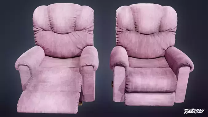 SUBURBS - Chair Single 01 - LOW POLY AND NANITE