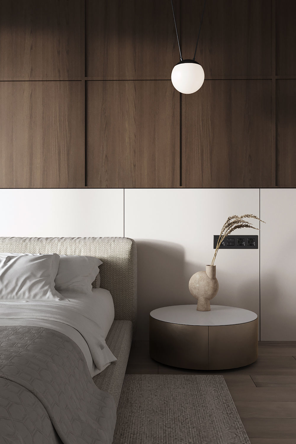 Cozy Bedroom 3D model_1