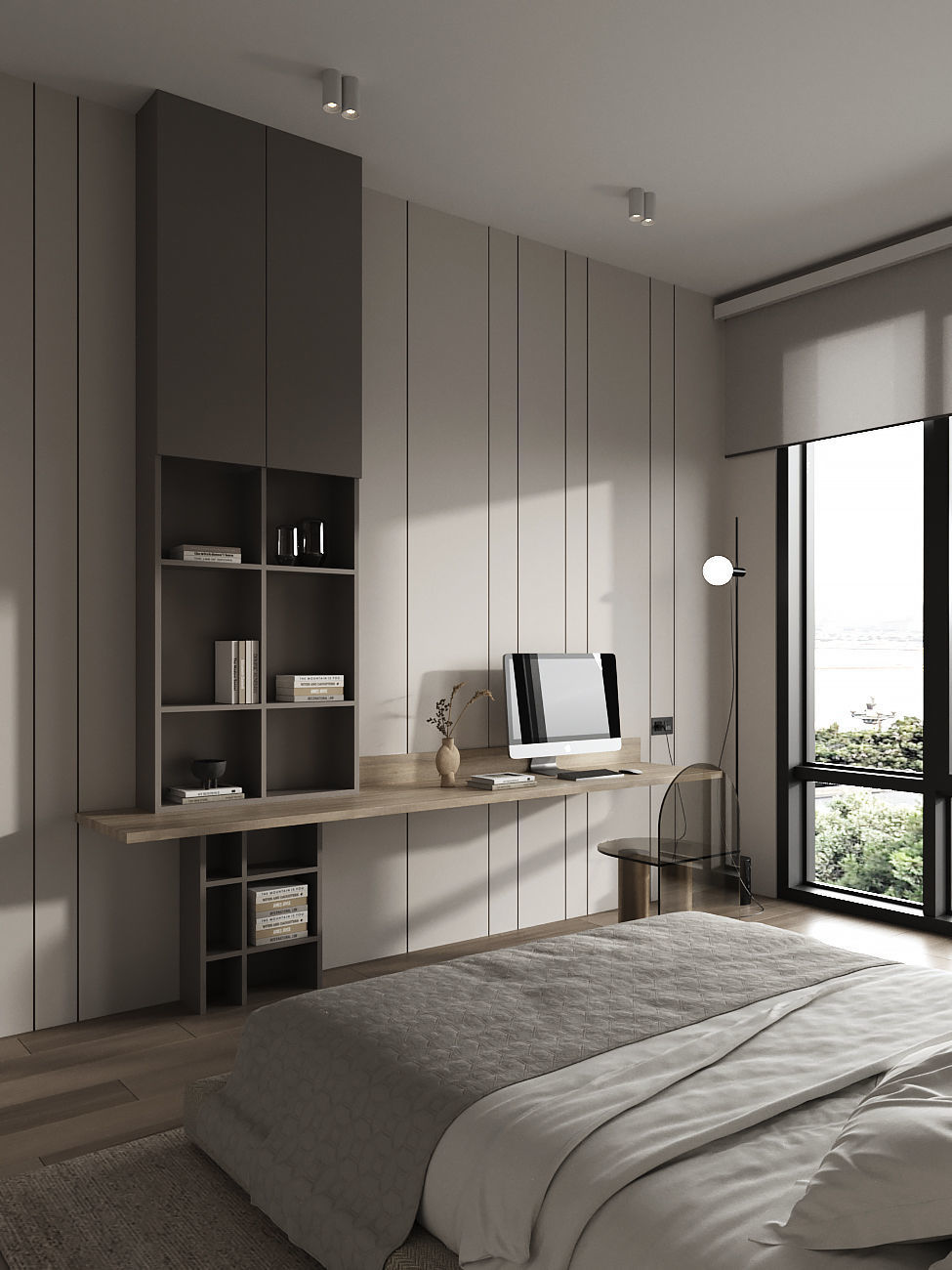 Cozy Bedroom 3D model_4