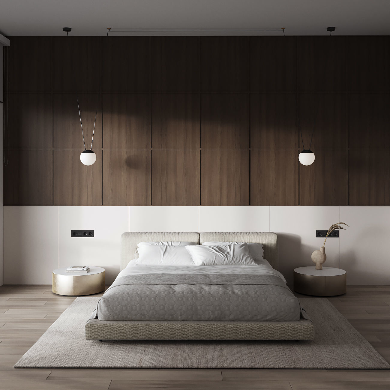 Cozy Bedroom 3D model_5