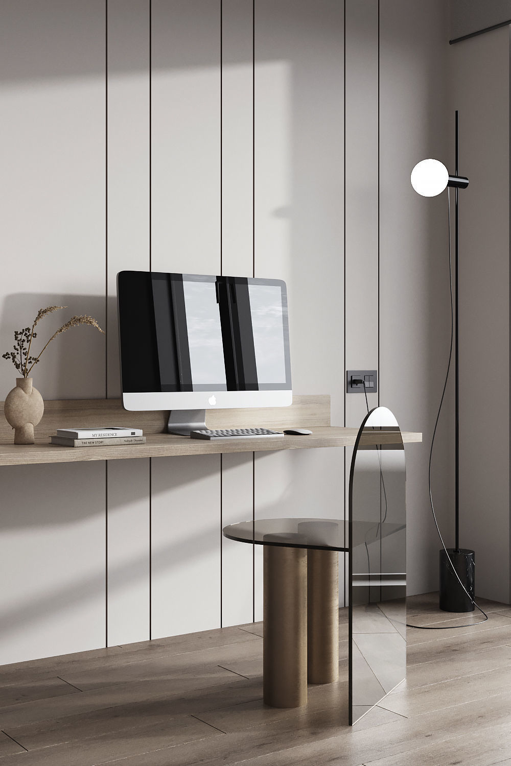 Cozy Bedroom 3D model_2