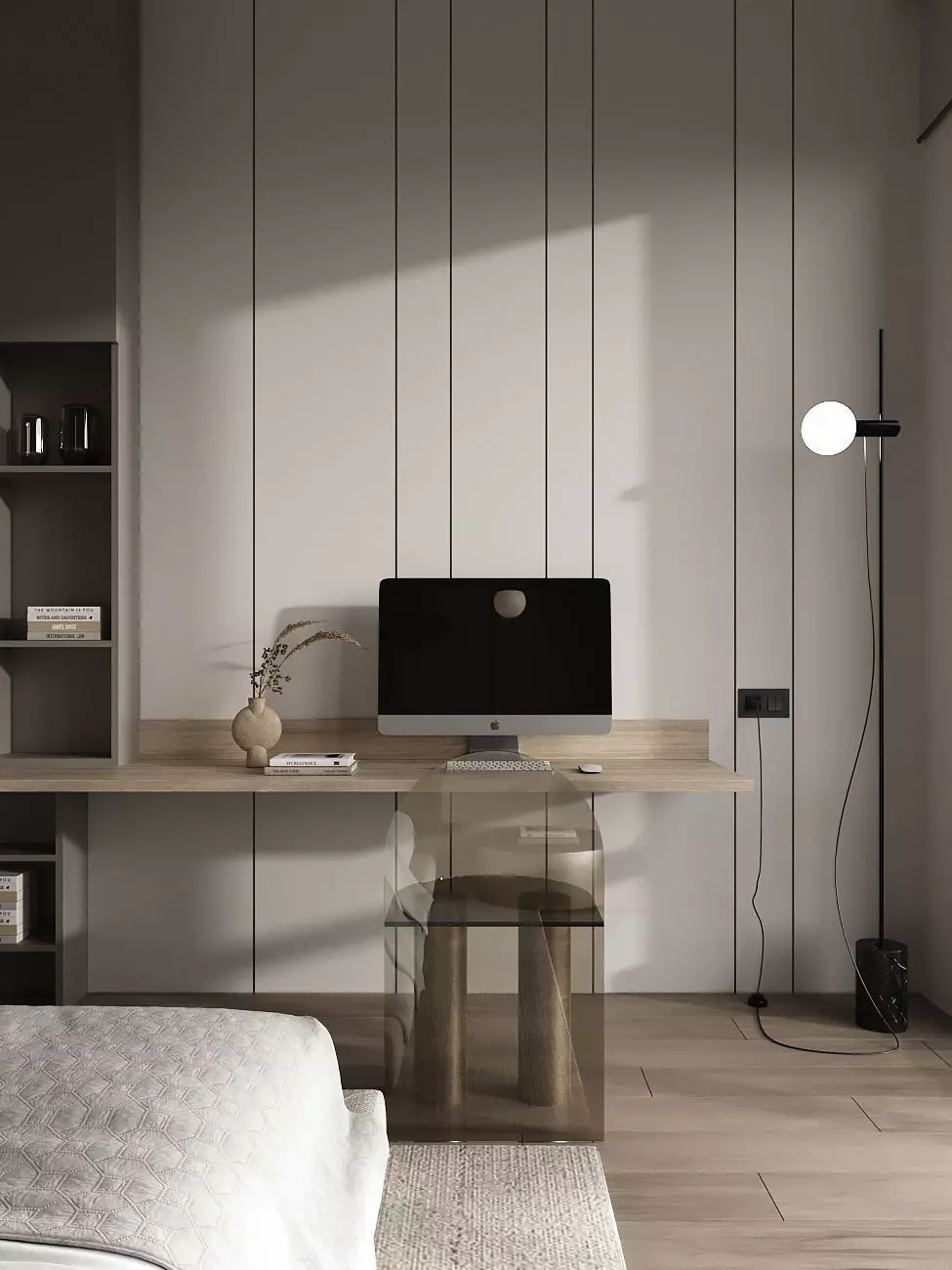 Cozy Bedroom 3D model_0