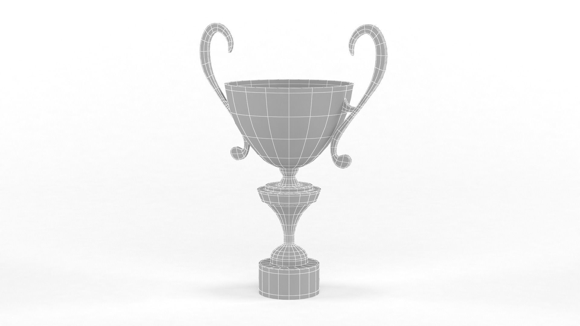 Trophy Cups 3D model_7