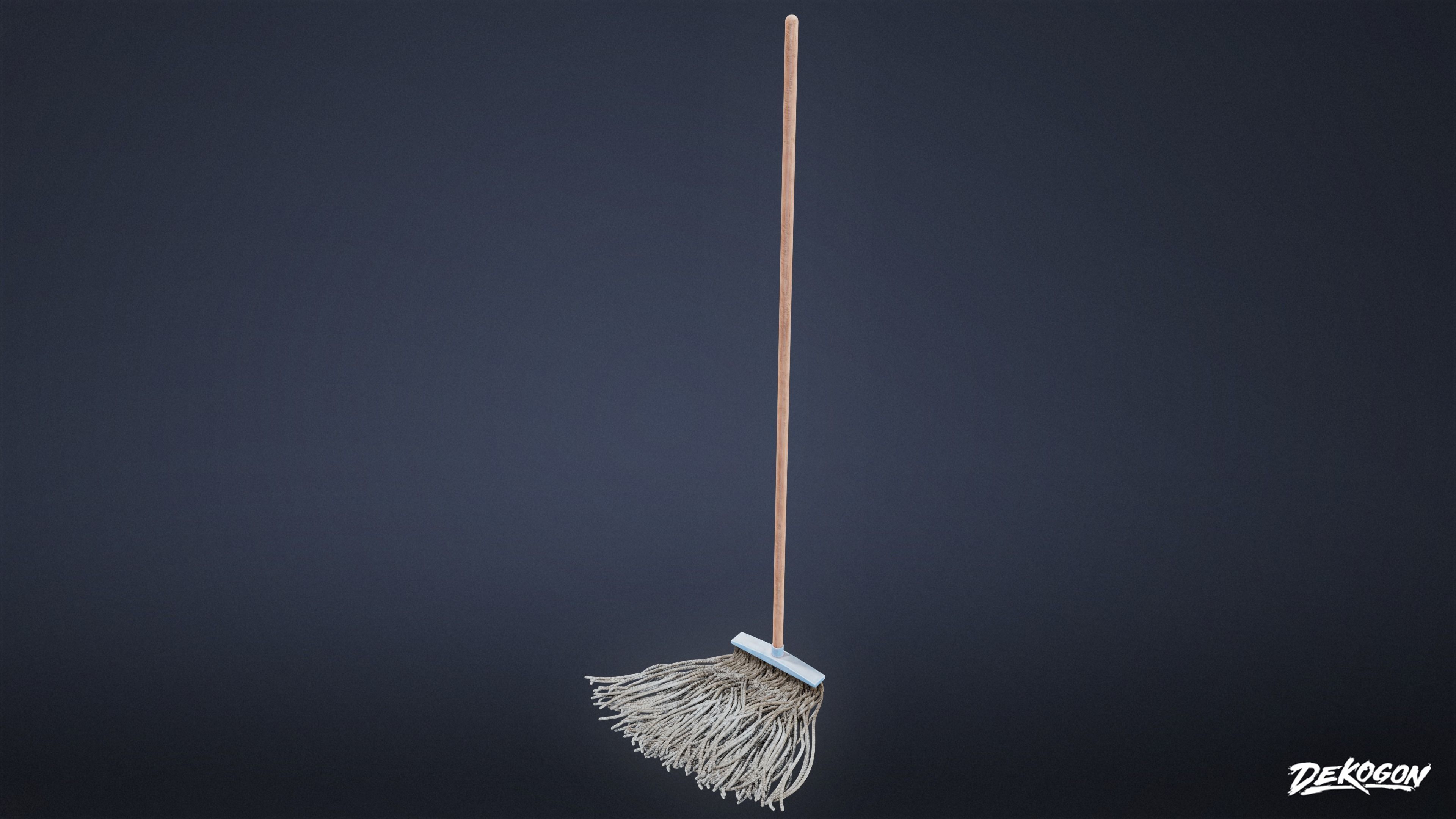 SUBURBS - Cleaning Kit 01 - LOW POLY AND NANITE Low-poly 3D model_5