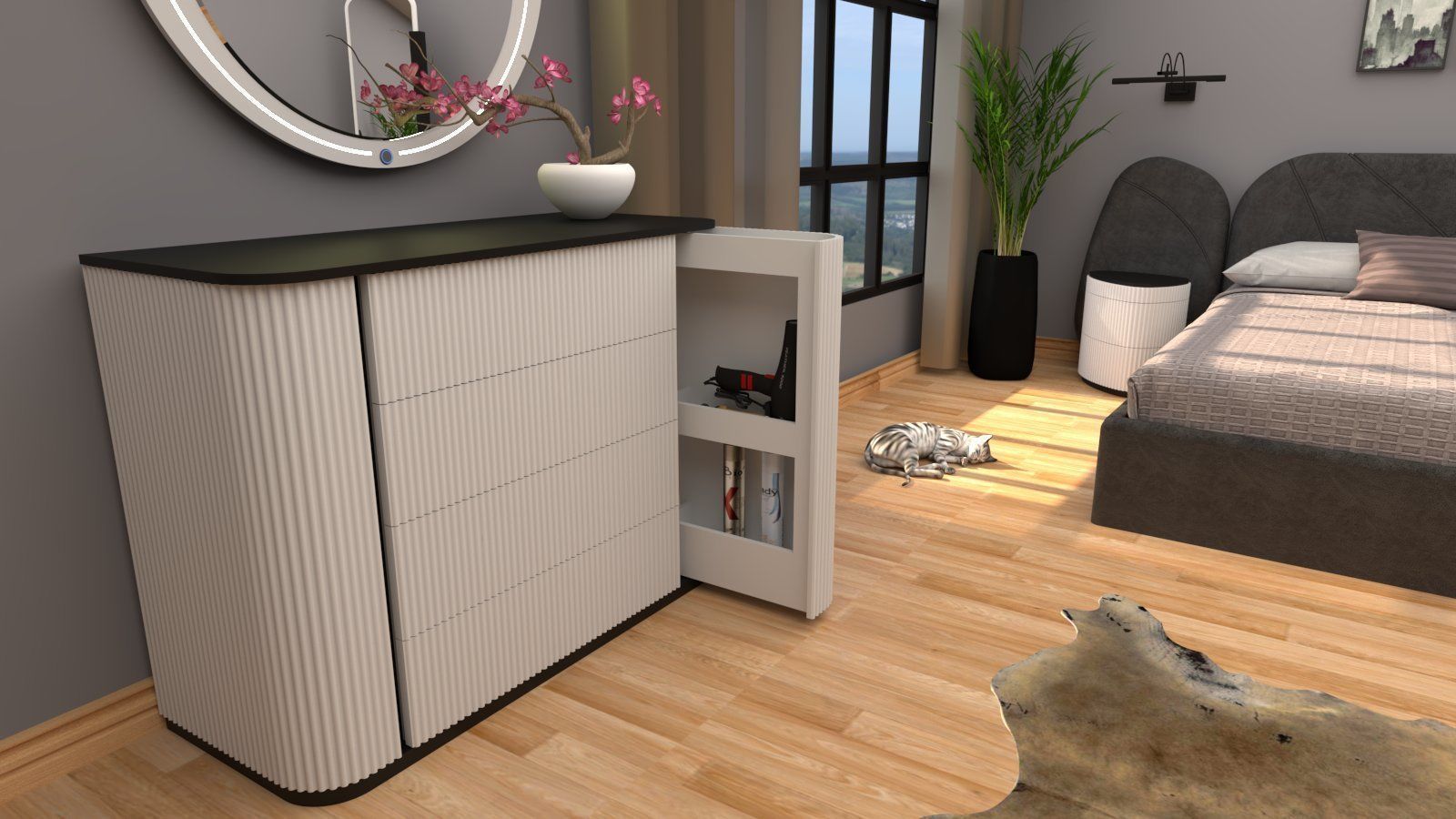 Bedroom package 3D model_6