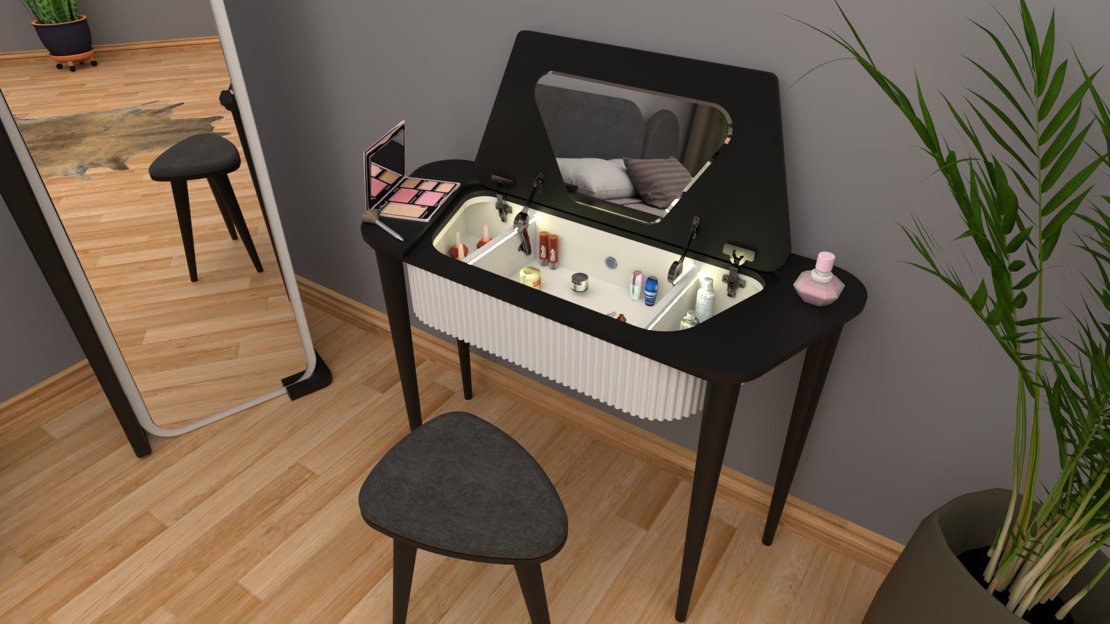 Bedroom package 3D model_9