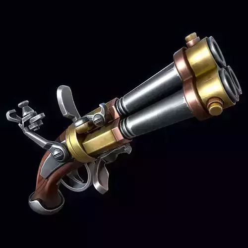 Stylized Flintlock Pistol