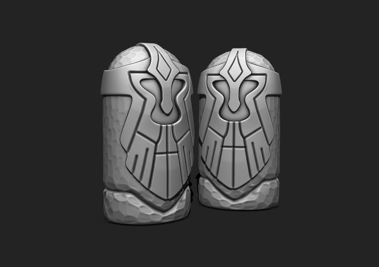 Wooden Statue Male 3D STL File for 3D Printing 3D print model_8