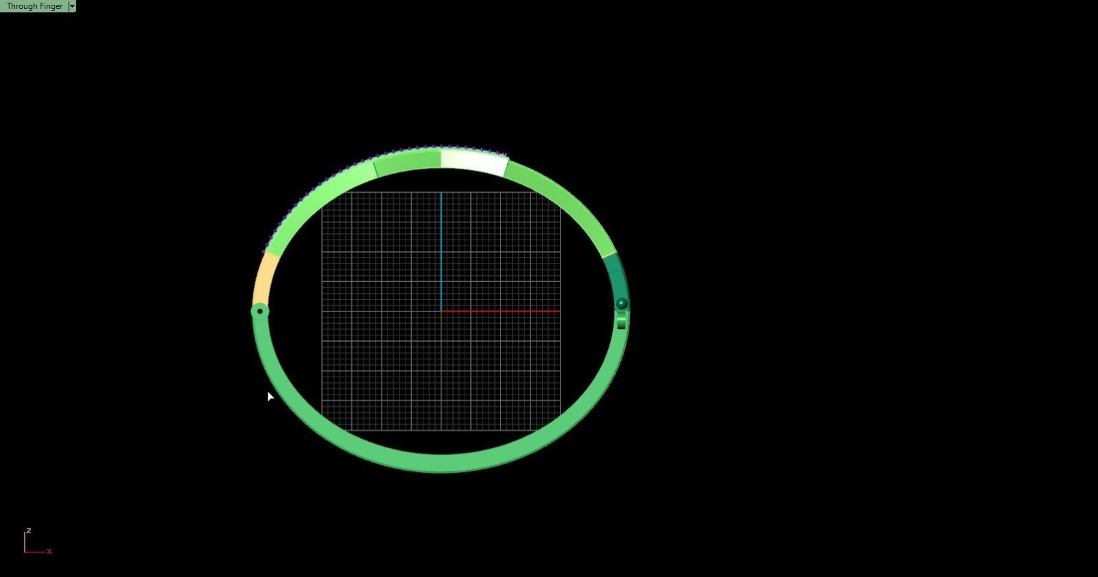 bracelet  jewerly 3D print model_1