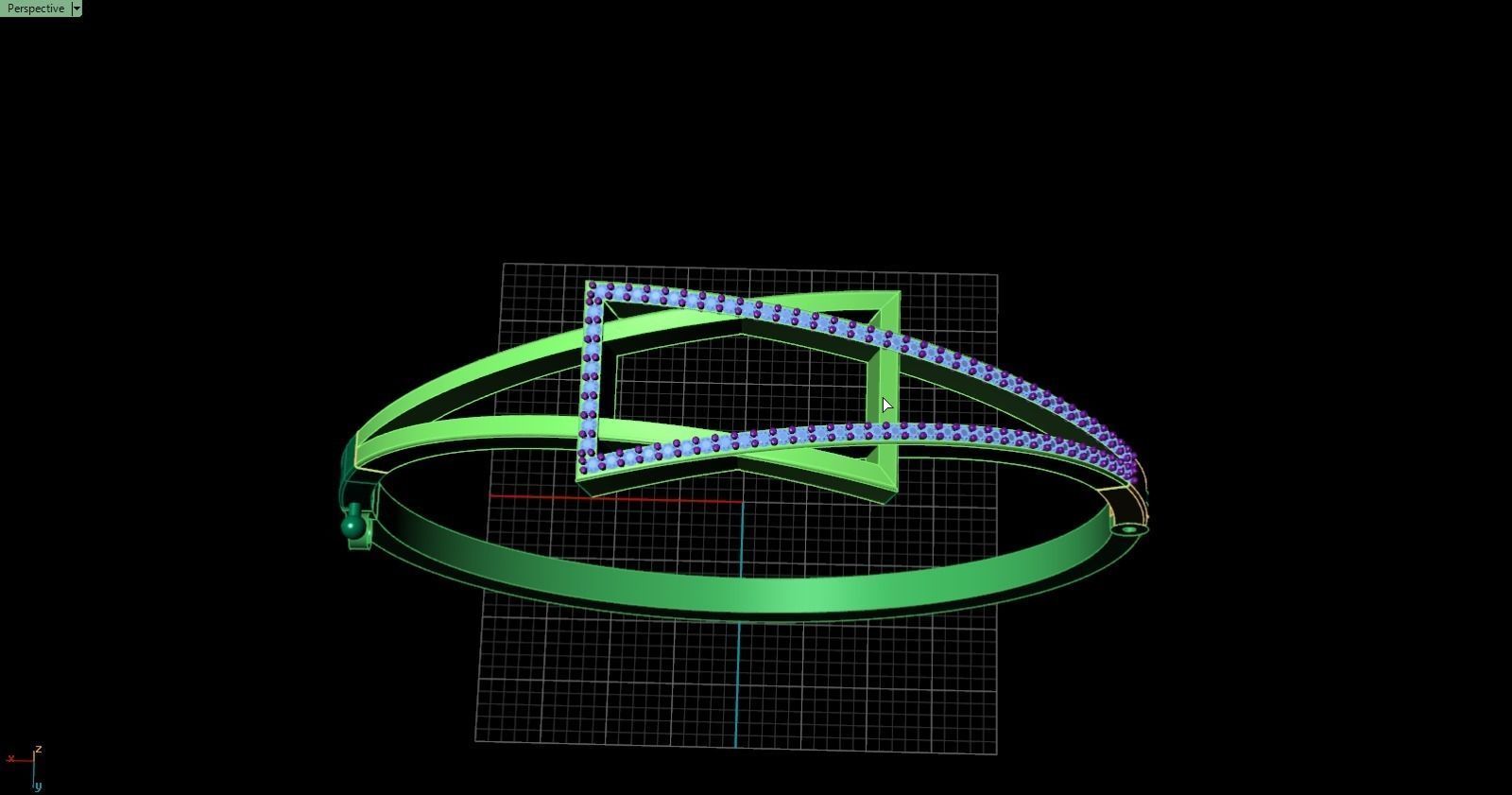 bracelet  jewerly 3D print model_2