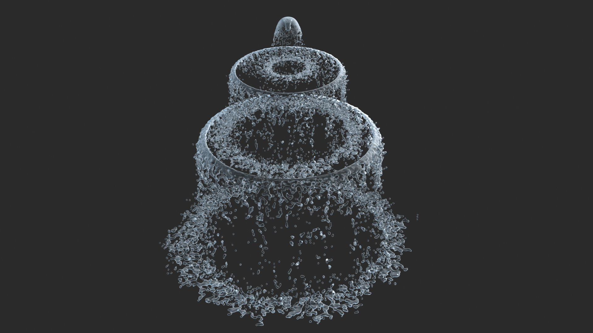 Fountain Museum 3D model_7