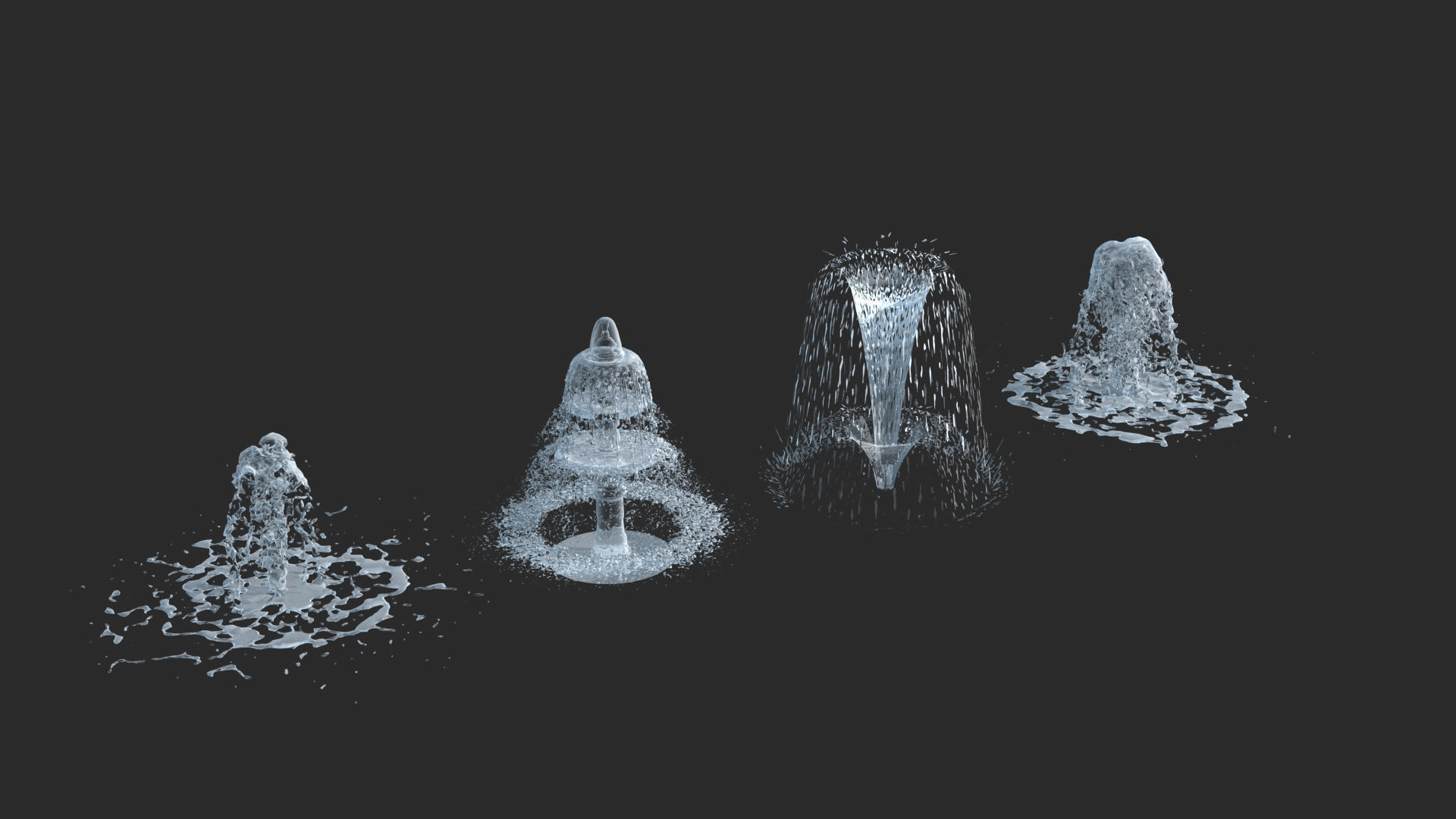 Fountain Museum 3D model_3