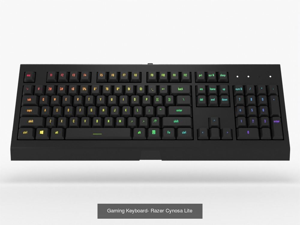 Omen Gaming PC Pack 3D Model Collection_9