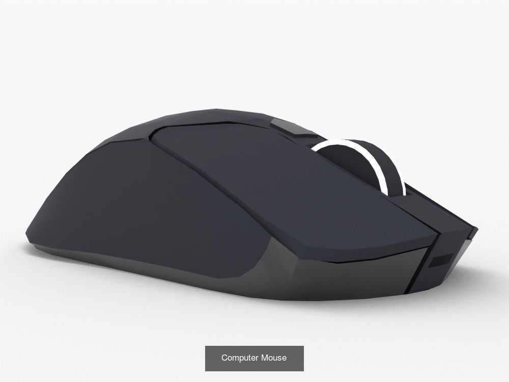 Omen Gaming PC Pack 3D Model Collection_12