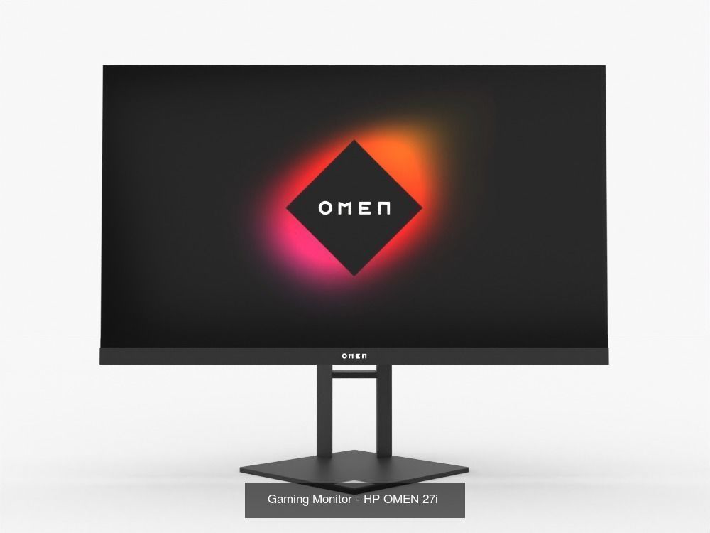 Omen Gaming PC Pack 3D Model Collection_6