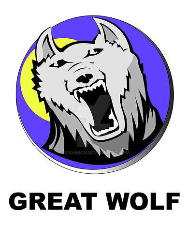 WMAC Master - Ki Symbol - Great Wolf 3D model
