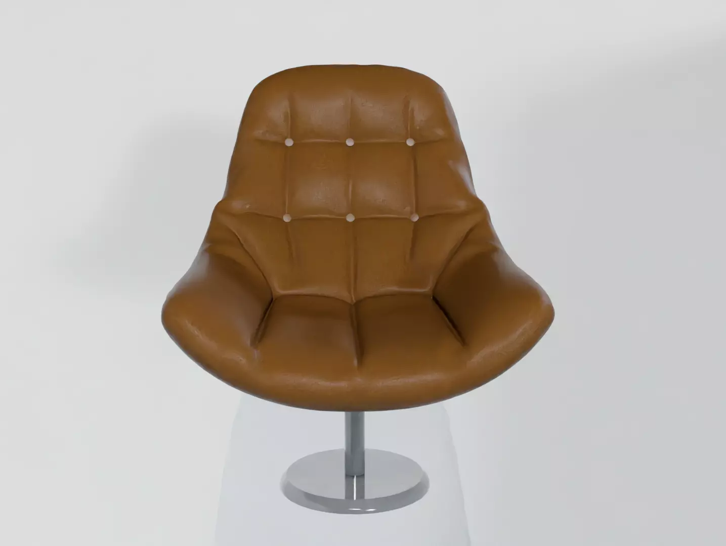 Leather Chair 3D model_0
