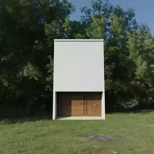 3D Facade house