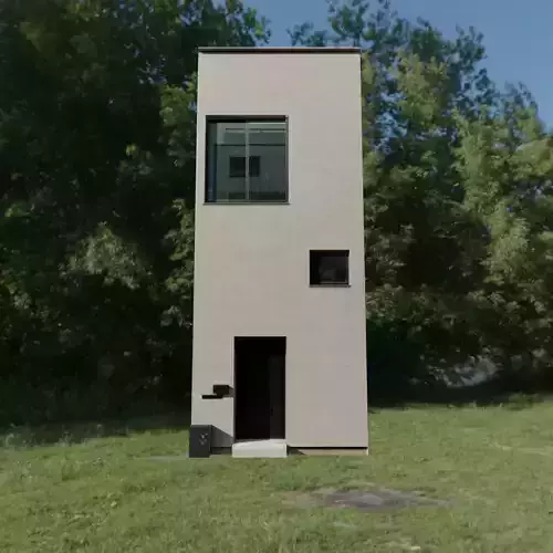 3D Facade house