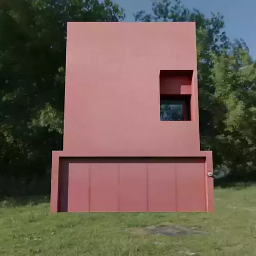 3D Facade house