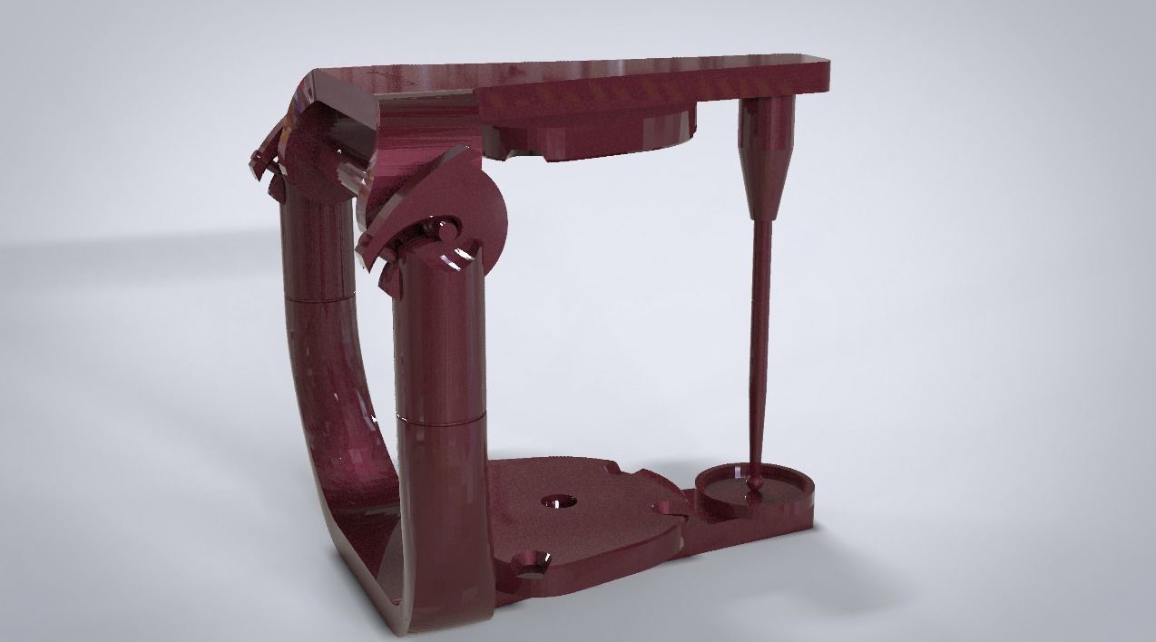 Digital Generic Dental Articulator 3D print model_5