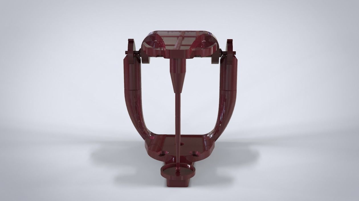 Digital Generic Dental Articulator 3D print model_2