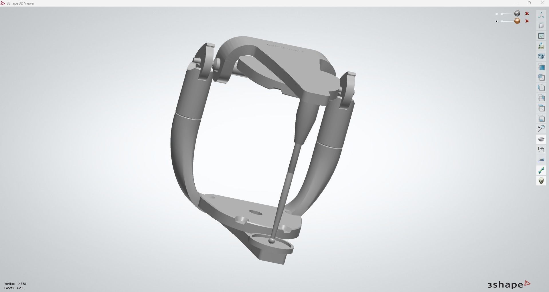 Digital Generic Dental Articulator 3D print model_7
