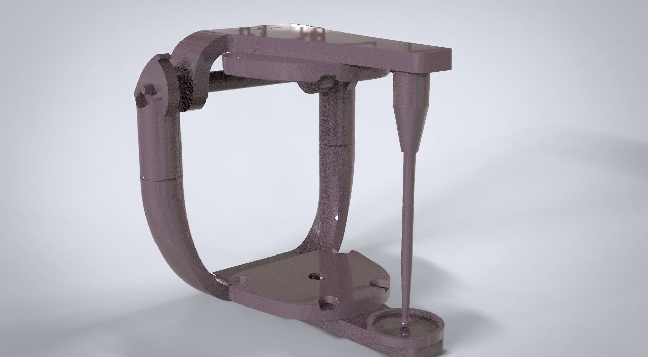 Digital Generic Dental Articulator 3D print model_4