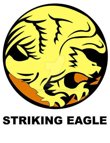 WMAC Master - Ki Symbol - Striking Eagle 3D model