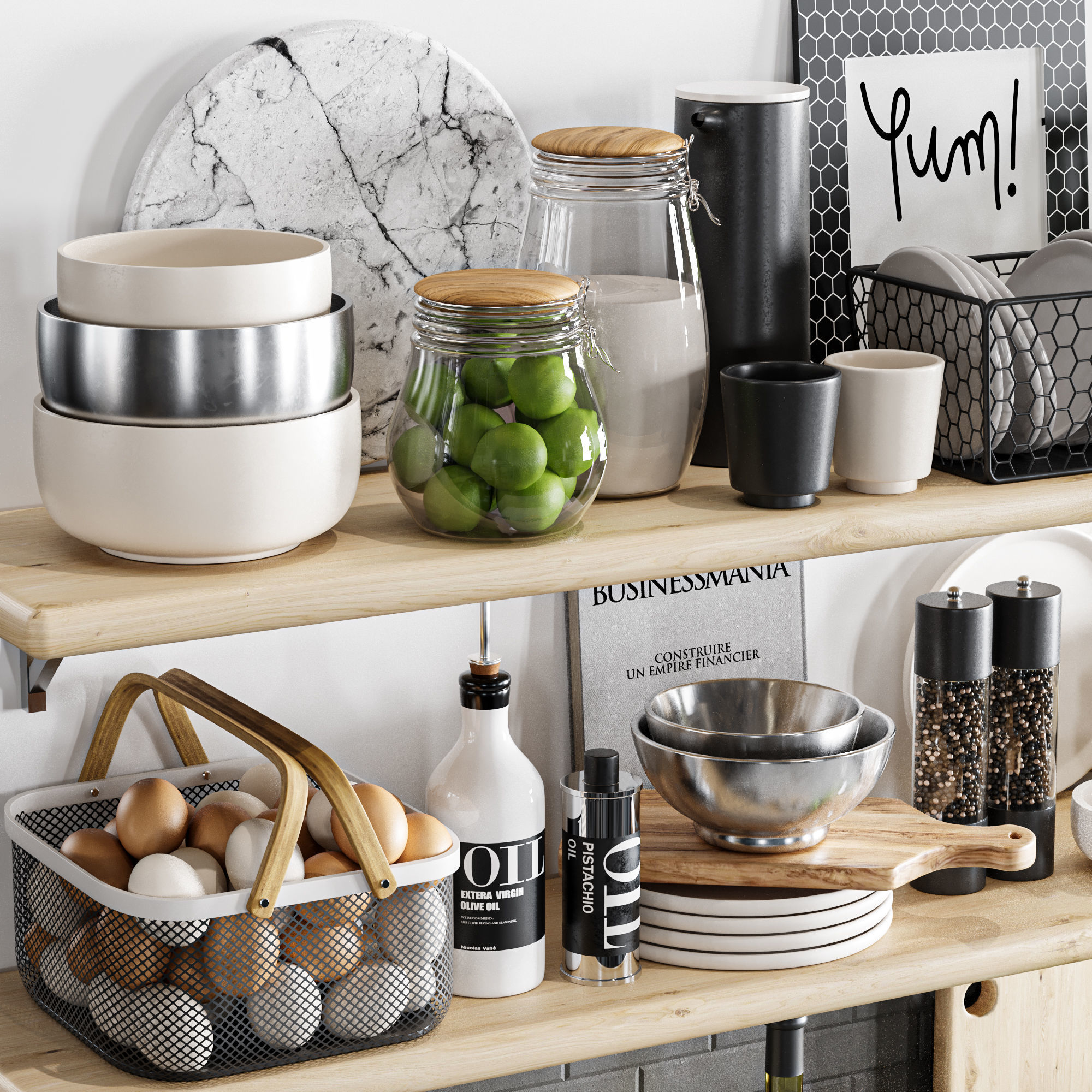 kitchen accessories062 3D model_3