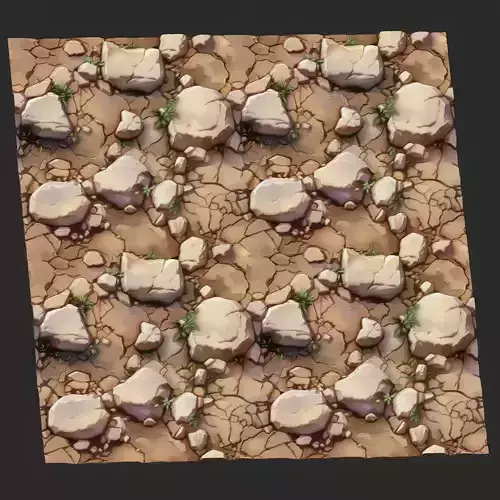 Stylized Ground Seamless Texture