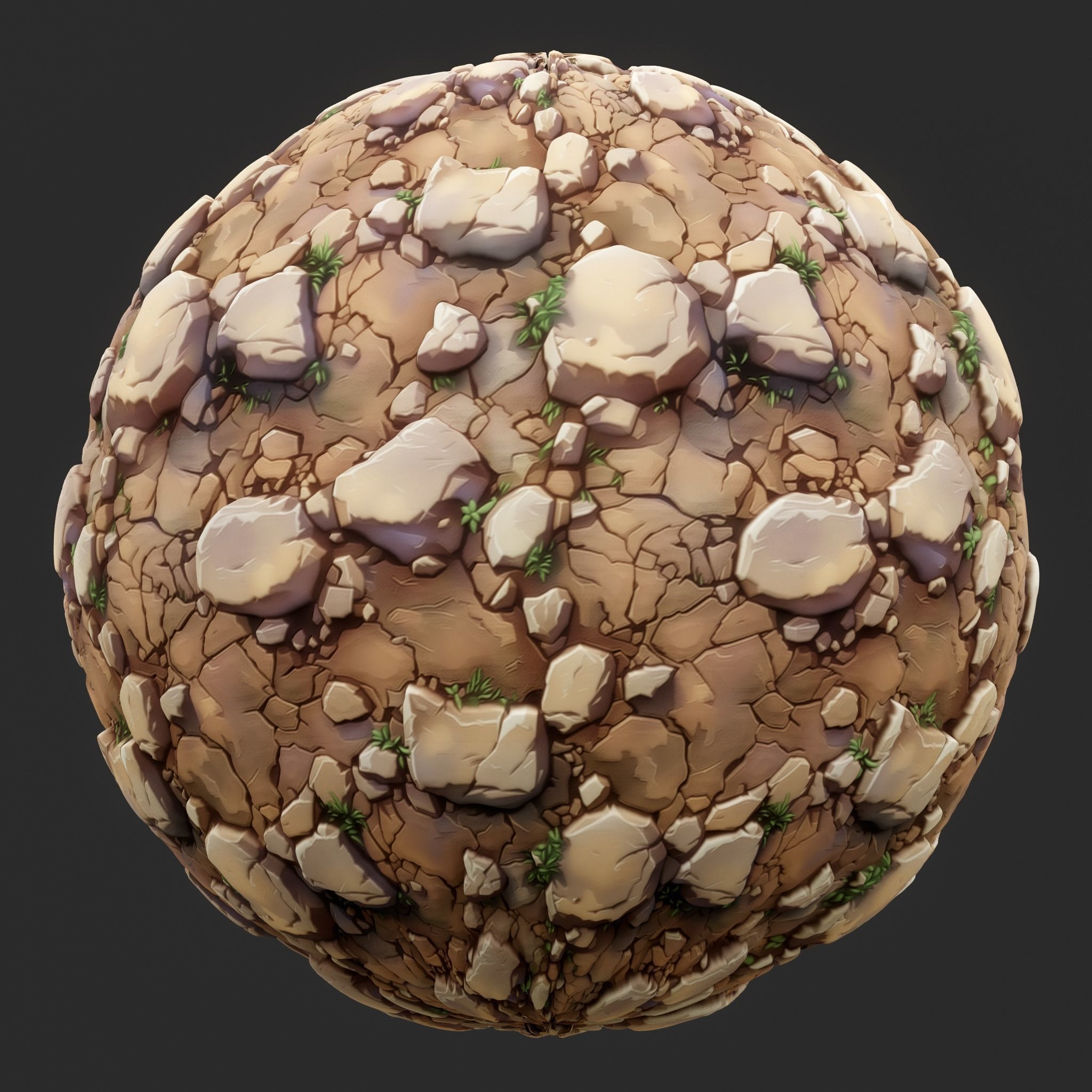 Stylized Ground Seamless Texture Texture_2