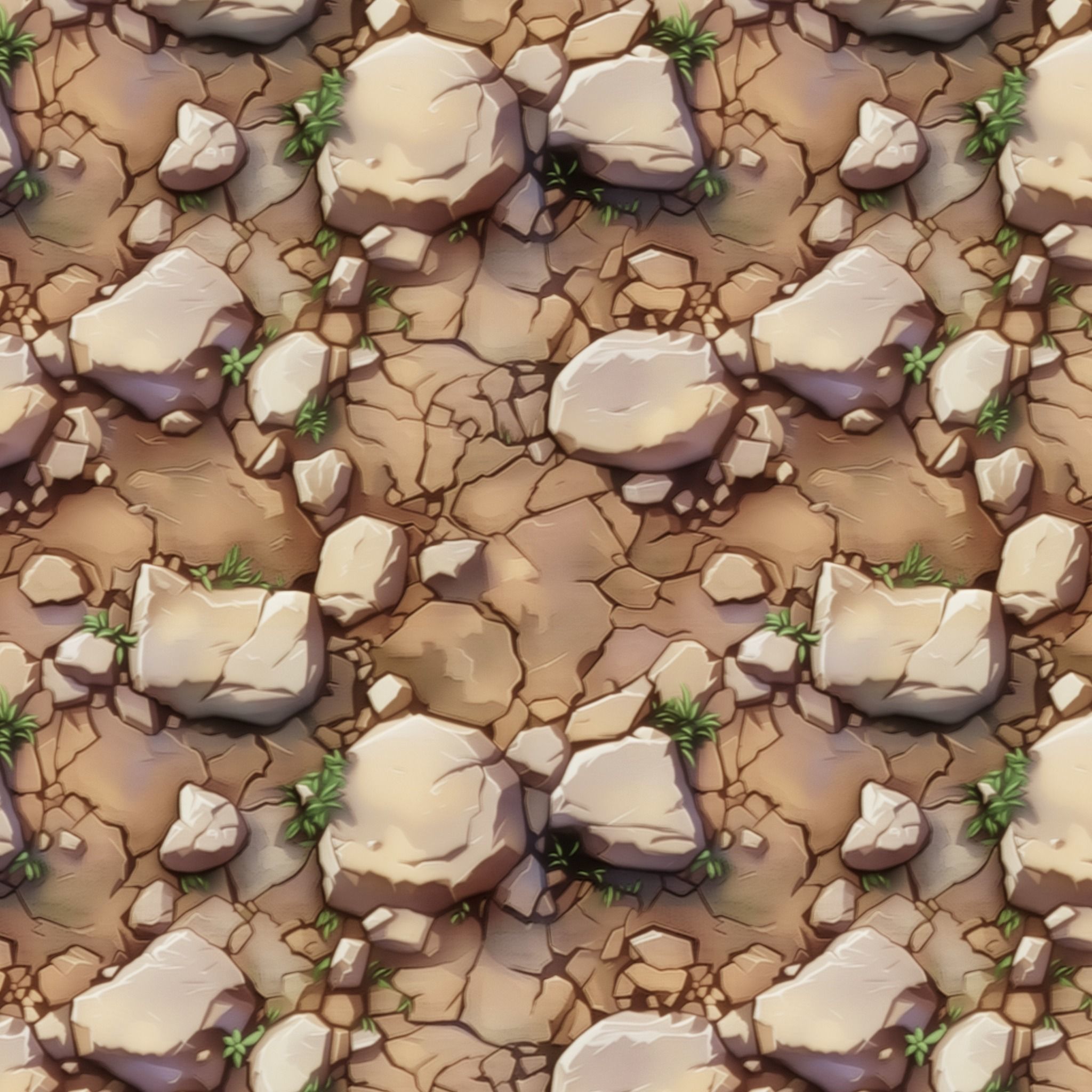 Stylized Ground Seamless Texture Texture_1