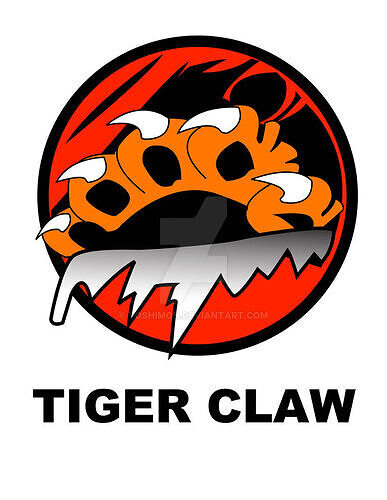 WMAC Master - Ki Symbol - Tiger Claw 3D model