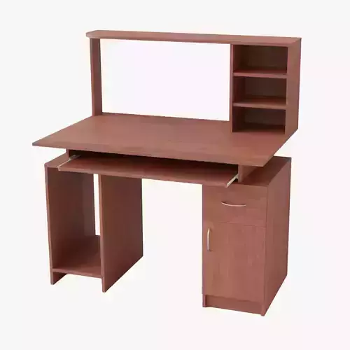 Computer Desk Low-poly 3D model