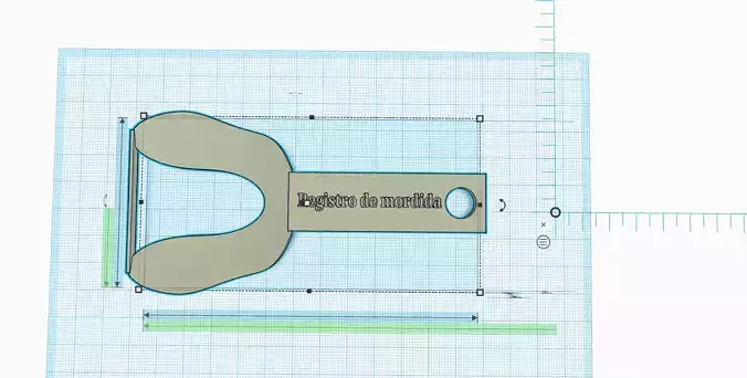 bite record 3D print model