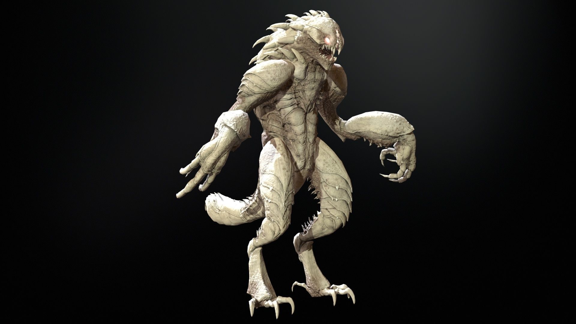 MutantR4 Low-poly 3D model_25