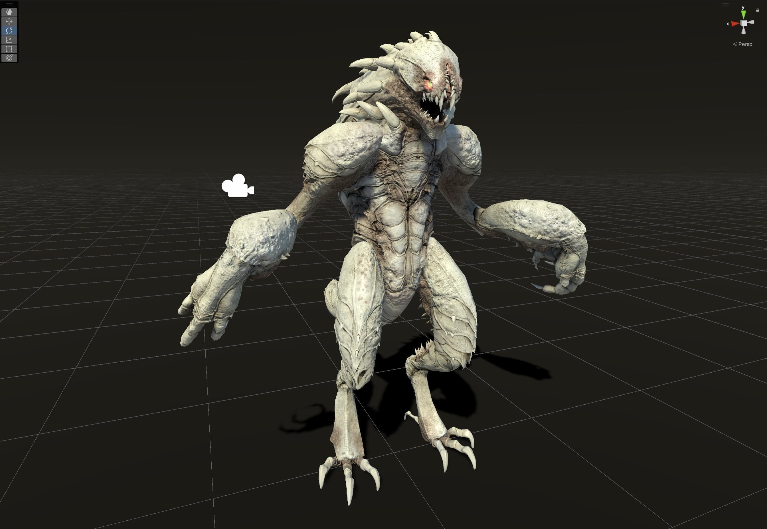 MutantR4 Low-poly 3D model_4