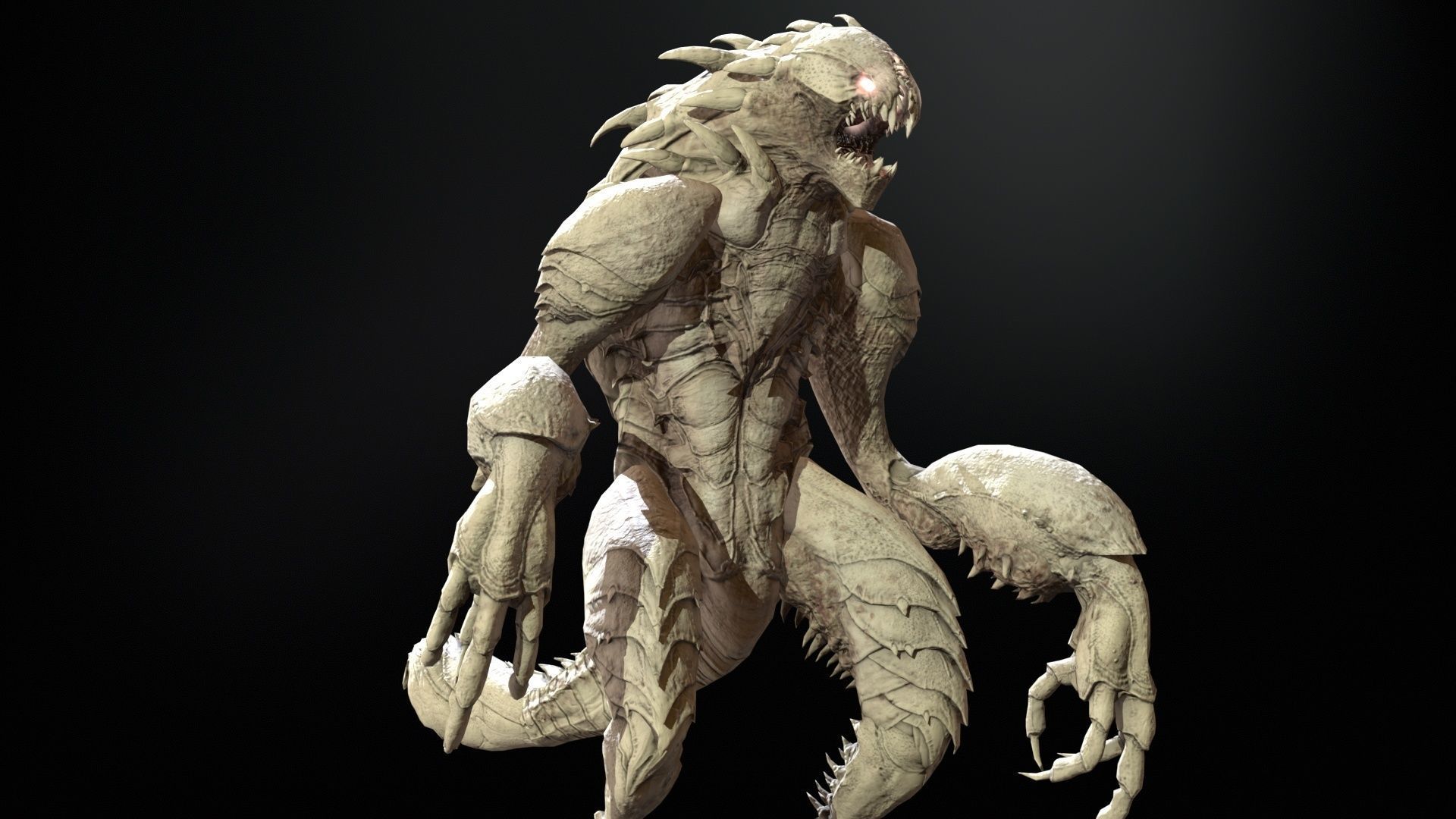 MutantR4 Low-poly 3D model_19