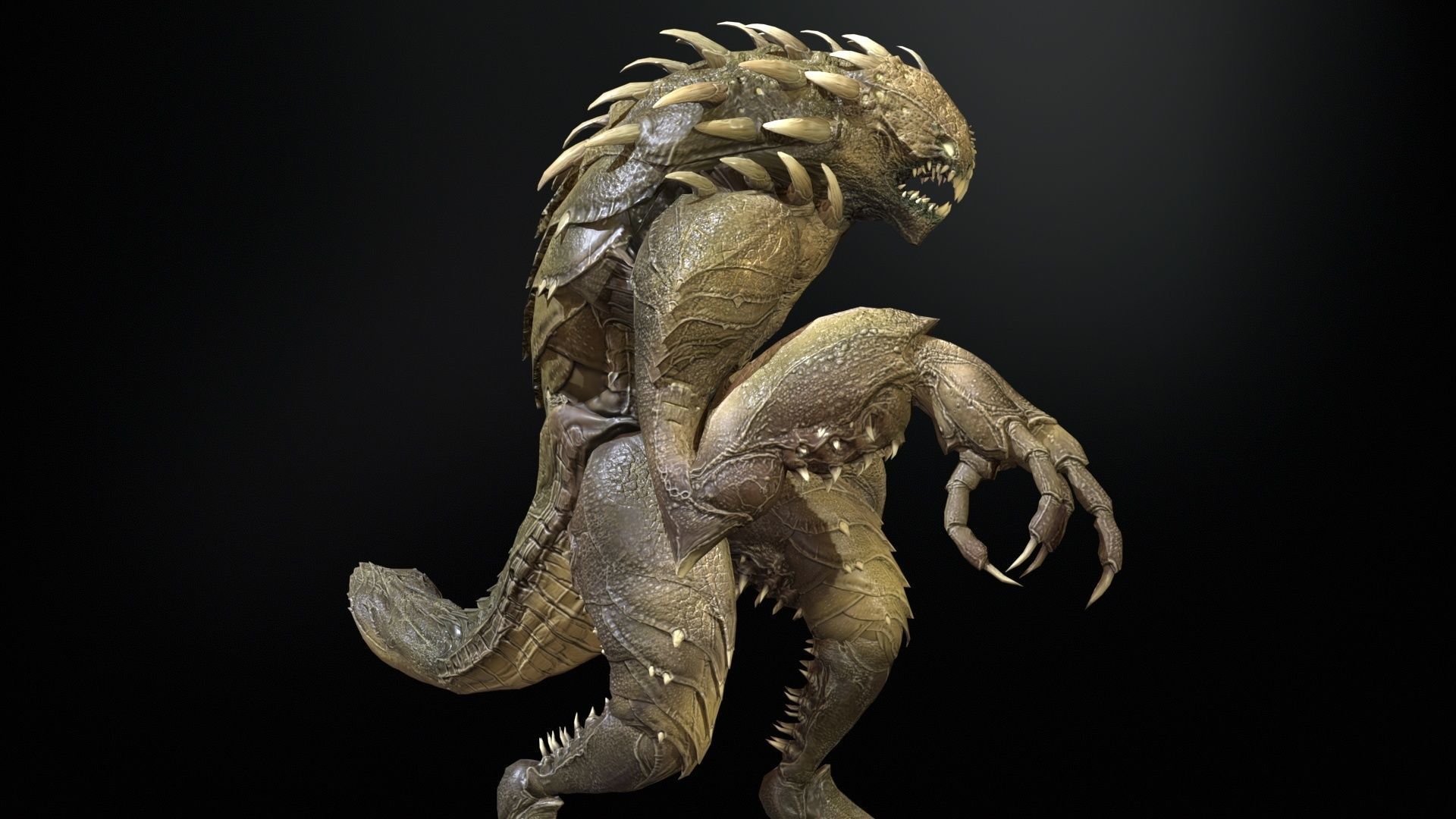 MutantR4 Low-poly 3D model_18